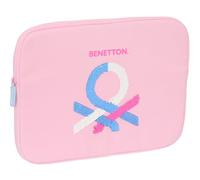 Custodia per Portatile Benetton Pink Rosa 15,6'' 39,5 x 27,5 x 3,5 cm