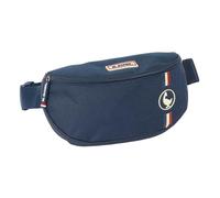 Safta - Marsupio "El Ganso Eclipse", scomparto principale di grande formato con cerniera, cinghie regolabili con chiusura in PVC, colore blu navy, accessorio casual giovanile resistente, misure 23 x 9