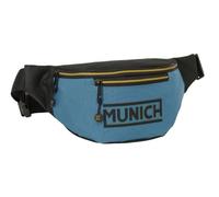 Safta Marsupio Monaco per ragazzi con scomparto principale di grande formato, tasca frontale con cerniera, cinghie regolabili con chiusura in PVC, organizer leggero e resistente, misure 23 x 9 x 12 cm