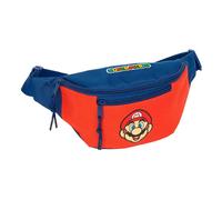 SUPER MARIO MAMMA MIA - Marsupio con tasca esterna, ideale per giovani e bambini di diverse età, comodo e versatile, qualità e resistenza, 23 x 9 x 12 cm