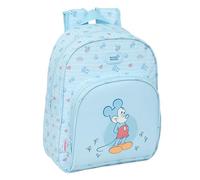 Safta Mickey Mouse Baby 9.50l 32x43x14 Cm 622525609 Backpack Blu Bambini