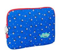 safta MICKEY MOUSE GOOD DAY - Custodia per laptop da 15,6", zaino, ideale per bambini di diverse età, comoda e versatile, qualità e resistenza, 39,5 x 3,5 x 27,5 cm, blu, M, Casual