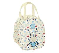 Safta MIFFY BUDDY - Beauty case per bambini da 5 a 14 anni, comodo e versatile, qualità e resistenza, 19 x 14 x 22 cm, Beige pastello, M, Casual