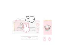 Safta Astuccio per bambini MIFFY FLORES comodo e versatile resistente 22,5x10,5 cm Rosa pallido M