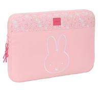 safta MIFFY FLORES - Custodia per laptop da 15,6", zaino ideale per bambini di diverse età, comoda e versatile, qualità e resistenza, 39,5 x 3,5 x 27,5 cm, rosa pallido, M, Casual