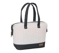 Safta MIFFY MUM MOON - Beauty case grande con manici, con materiale riciclato, idrorepellente, pratico e confortevole, resistente e versatile, 27 x 12,5 x 24,5 cm, colore: Beige/Blu, Beige/blu,