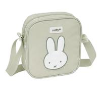 Safta MIFFY NEEBLA - Borsa a tracolla piccola, borsa per bambini, ideale per bambini dai 5 ai 14 anni, comoda e versatile, qualità e resistenza, 16 x 4 x 18 cm, colore grigio pietra, Grigio pietra,