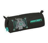 MINECRAFT SCREEN - Astuccio con cerniera e scomparto, astuccio per bambini, ideale per bambini in età scolastica, comodo e versatile, qualità e resistenza, 21 x 7 x 8 cm