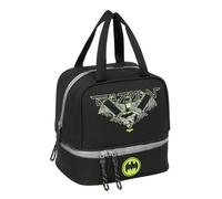 Safta BATMAN GAME OVER - Portamerienda, Portatodo, qualità e massima resistenza, porta cibo, ricreazione, spuntino e colazione, 20 x 15 x 20 cm, Nero, M, Casual