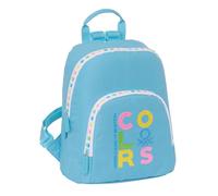 Safta M846 GLOWLAB Hearts - Mini zaino per uso quotidiano, ideale per bambini di diverse età, comodo e versatile, qualità e resistenza, 25 x 13 x 30 cm, colore rosa chiaro Unisex bambini (confezione