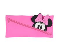 Safta Minnie - Astuccio per bambini, ideale per bambini in età scolastica, comodo e versatile, qualità e resistenza, 22 x 1 cm, colore: rosa, Rosa, Estándar, Casual