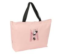 Safta Minnie Blush Big Shopping Bag One Size