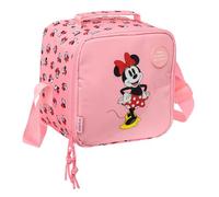 Safta MINNIE MOUSE - Frigorifero Waterproof, Frigorifero per Freddo e Calore, Frigorifero Facile da Trasportare, Frigorifero Impermeabile, Frigorifero per Escursione, 20 x 15 x 20 cm, Rosa, M, Casual