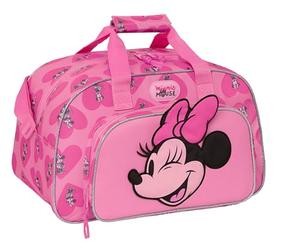 Safta MINNIE MOUSE LOVING - Borsa sportiva, zaino ideale per bambini di diverse età, comoda e versatile, qualità e resistenza, 40 x 23 x 24 cm, colore rosa, Rosa, Estándar, Casual