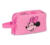 Safta MINNIE MOUSE LOVING - Porta Colazione Termica, Termo, Portatodo, Qualità e Massima Resistenza, Porta Cibo, Ricreo, 21,5 x 6,5 x 12 cm, Colore Rosa, Rosa, Estándar, Casual