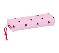 safta MINNIE MOUSE NAIVE - Astuccio rettangolare per bambini, astuccio per bambini, ideale per bambini in età scolastica, comodo e versatile, qualità e resistenza, 22 x 7 x 40 cm, rosa chiaro, M,