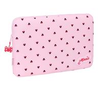safta MINNIE MOUSE NAIVE - Custodia per laptop da 15,6 pollici, zaino ideale per bambini di diverse età, confortevole e versatile, qualità e resistenza, 39,5 x 3,5 x 27,5 cm, rosa chiaro, M, Casual