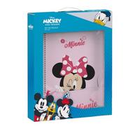 safta MINNIE MOUSE NAIVE - Set regalo, confezione regalo, confezione da 3, set di cancelleria, regalo speciale, 28 x 6 x 35 cm, rosa chiaro, M, Casual
