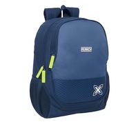 safta Monaco Blue Indiano - Zaino scuola per bambini, ideale per bambini di diverse età, comodo e versatile, qualità e resistenza, 32 x 16 x 44 cm, Blu Indaco, M, Casual