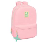 safta Monaco Candy - Zaino scuola per bambini, ideale per bambini di diverse età, comodo e versatile, qualità e resistenza, 30 x 14 x 46 cm, rosa chiaro, M, Casual