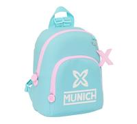 Safta Monaco Heaven - Mini zaino per uso quotidiano, ideale per bambini di diverse età, comodo e versatile, qualità e resistenza, 25 x 13 x 30 cm, colore celeste, azzurro, Estándar, Casual
