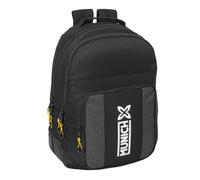 safta Monaco Topo, zaino scuola per bambini, ideale per bambini di diverse età, comodo e versatile, qualità e resistenza, 32 x 15 x 42 cm, Nero, M, Casual