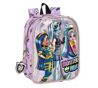 SAFTA Monster High - Children's Backpack, School Backpack, Adaptable to Cart, Id