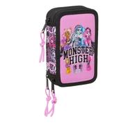 Safta Astuccio Triple Filled Monster High Drama 36 Pezzi