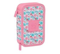 E_0002_S4310801 Moos Astuccio Doppio Moos Flores Multicolore 12.5 x 19.5 x 4 cm