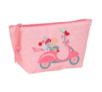 Safta Moos Passion - Beauty case scuola per bambini con porta trucco, beauty case, ideale per diverse età, comodo e versatile, qualità e resistenza, 23 x 8 x 12 cm, multicolore, M, Casual