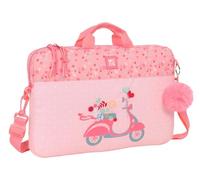 safta Moos Passion - Zaino, custodia per computer portatile fino a 15,6", zaino ideale per bambini di diverse età, comodo e versatile, qualità e resistenza, 40 x 4 x 27 cm, multicolore, M, Casual