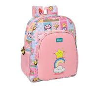 Mr. WONDERFUL COMIC - Zaino scuola per bambini, adattabile a carrozzina, ideale per bambini in età scolastica, comodo e versatile, qualità e resistenza, 32 x 12 x 38 cm