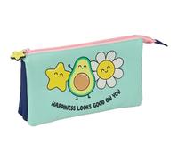 safta Mr. WONDERFUL Star - Astuccio triplo, astuccio per bambini, ideale per bambini in età scolastica, comodo e versatile, qualità e resistenza, 22 x 3 x 12 cm