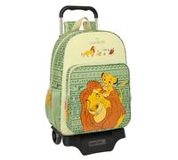 E_0002_S4311251 Mufasa Trolley per la Scuola Mufasa Verde Beige 33 x 42 x 14 cm