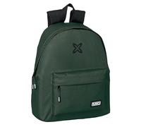 Safta Munich Basic - Day Pack per bambini, zaino per bambini, qualità e massima resistenza, comodo e versatile, 33 x 15 x 42 cm, colore verde, Verde, Estándar, Casual