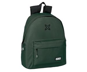 safta Munich Basic - Day Pack per bambini, zaino per bambini, qualità e massima resistenza, comodo e versatile, 33 x 15 x 42 cm, colore verde, Verde, Estándar, Casual