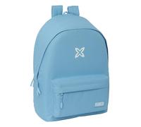 Safta Munich Basic - Zaino per laptop da 15,6" e USB, ideale per giovani di diverse età, tessuto riciclato, comodo e versatile, qualità e resistenza, 31 x 18 x 44 cm, colore blu, blu, Estándar, Casual