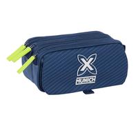 Safta Munich Blue Indian - Triple Big Pencil Case, Children's Pencil Case, Ideal