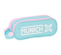 Double Carry-All Munich Heaven Sky Blue 21 X 8 X 6 Cm NUOVO