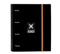 Safta Munich Lagoon - Folder 4 Rings of 35 cm with 100 A4 Sheets, Ideal for Chil