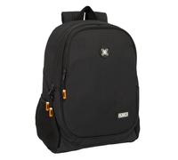 safta Munich LAGOON - Zaino scuola per bambini, ideale per bambini di diverse età, comodo e versatile, qualità e resistenza, 32 x 16 x 44 cm, Nero, M, Casual