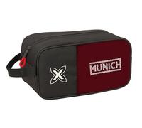 Safta MUNICH VULCAN - Scarpiera media, multiuso, portatodo, sport, estrazione, calcio, comodo e versatile, 29 x 14 x 15 cm, Nero, M, Casual
