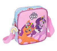 Borsa a Tracolla My Little Pony Wild & free Azzurro Rosa 16 x 18 x 4 cm