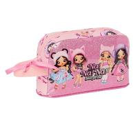 Safta NANANA FABULOUS - Porta Colazione Termica, Portatodo, Qualità e Massima Resistenza, Porta Alimenti, Ricreo, 21,5 x 6,5 x 12 cm, Colore Rosa, Rosa, Estándar, Casual
