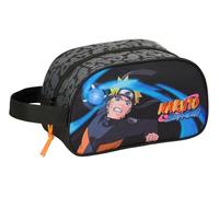 Safta NARUTO - Borsa per scuola per bambini media con manico, borsa per bambini, adattabile al carrello, facile da pulire, comoda e versatile, qualità e resistenza, 26 x 12 x 15 cm, Nero, M, Casual