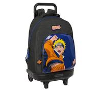 E_0002_S4310704 Naruto Trolley per la Scuola Naruto Ninja Azzurro Nero 33 x 45 x