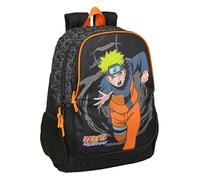 Naruto - Zaino scuola per bambini, ideale per bambini di diverse età, comodo e versatile, qualità e resistenza, 32 x 16 x 44 cm