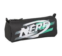safta Nerf GAME - Astuccio per bambini, ideale per bambini in età scolastica, comodo e versatile, qualità e resistenza, 21 x 7 x 8 cm, Nero, M, Casual