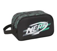 Safta Nerf Game - Borsa per scuola per bambini media con manico, borsa per bambini, adattabile al carrello, facile da pulire, comoda e versatile, qualità e resistenza, 26 x 12 x 15 cm, Nero, M,