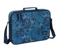 safta NEW EDITION - Borsa a tracolla, cartella, borsa a tracolla, comoda e versatile, qualità e resistenza, 38x6x28 cm
